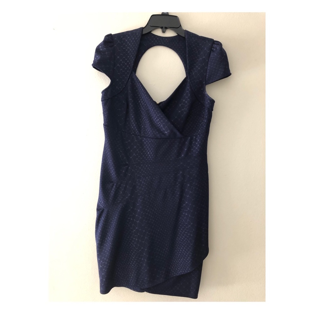 Guess Cap Sleeve Dress Blue - Sz 12
